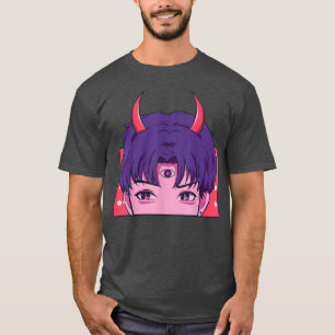 Camiseta El diablo japonés estudia el arte gráfico del mang