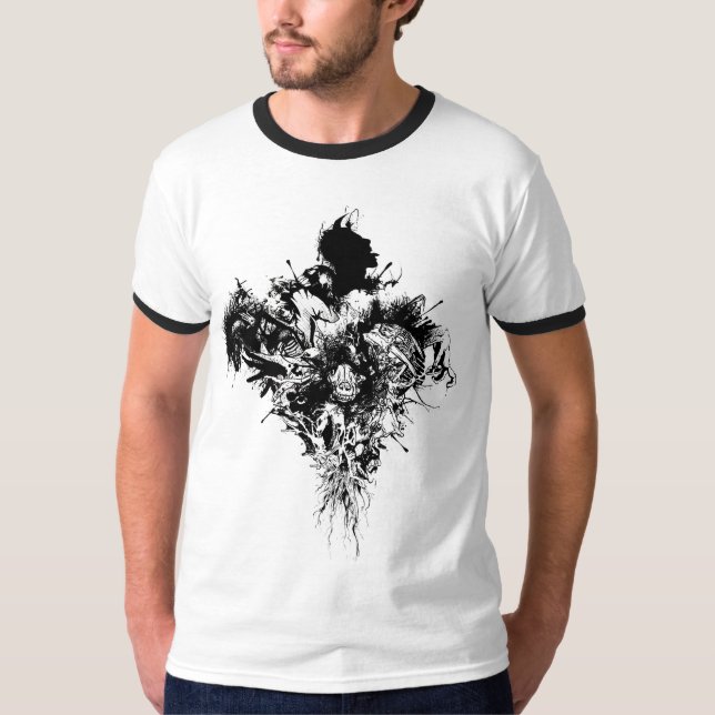 Camiseta El diablo puede cuidar (Anverso)