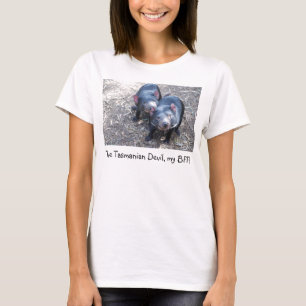 Camiseta ¡El diablo tasmano, mi BFF!