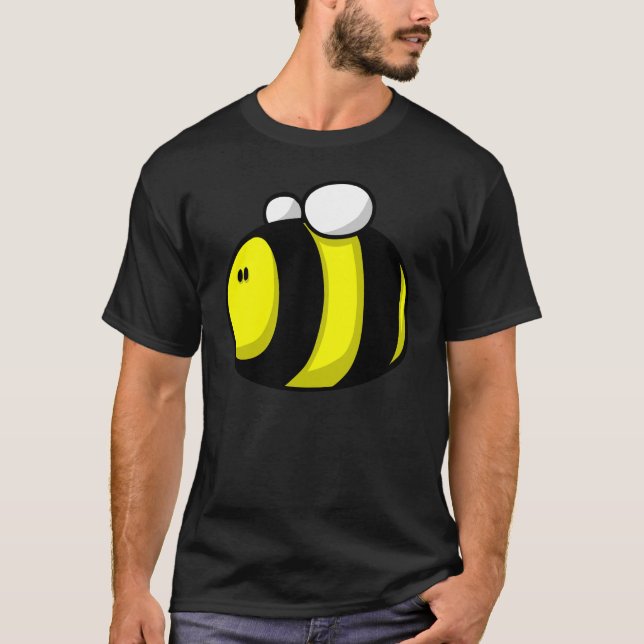 Camiseta El dibujo animado manosea la abeja (Anverso)