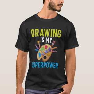 Camiseta El dibujo es mi superpoder