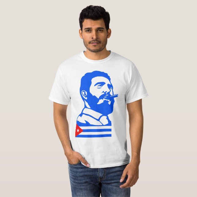Camiseta El dictador comunista Fidel Castro (Anverso completo)