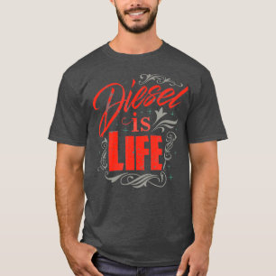 Camiseta El diesel es el carbón rodante de los camiones Tur