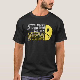 Camiseta El difunto Riser Annoyed Grumpy Morning Grouch Ger