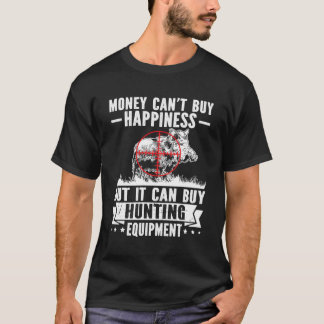 Camiseta El Dinero De La Caza De Hog Salvaje No Puede Compr