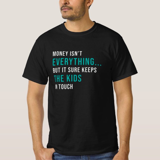 Camiseta El dinero emprendedor no es todo gerente de CEO (Anverso)