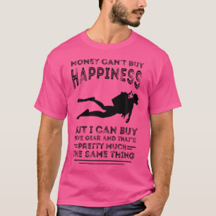 Camiseta El Dinero No Puede Comprar La Felicidad Buceo Scub