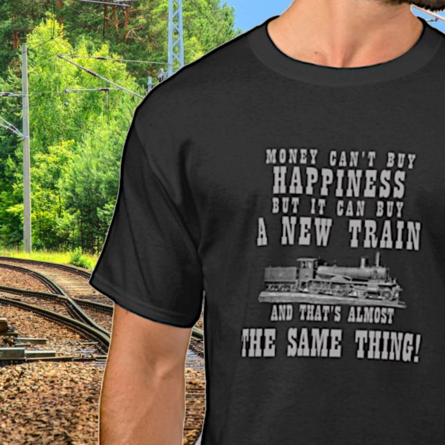 Camiseta El dinero no puede comprar la felicidad nuevo moto (Subido por el creador)