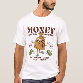 Camiseta El dinero no puede comprar la felicidad pero me gu