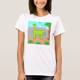 Camiseta El dinosaurio feliz