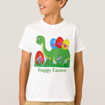 El dinosaurio lindo de Pascua de los muchachos