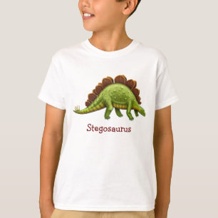 Camiseta El dinosaurio prehistórico del Stegosaurus embrom