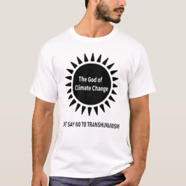 Camiseta El Dios del cambio climático