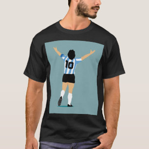 Camiseta El dios del fútbol es el mejor de todos los tiempo