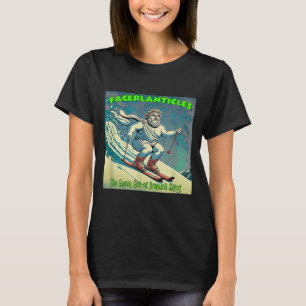 Camiseta El dios griego del esquí cuesta abajo y de las caí