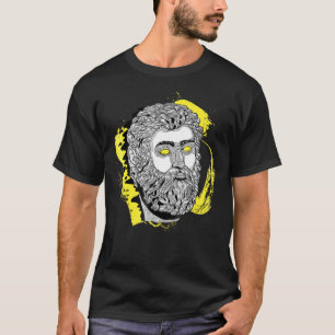 Camiseta El Dios griego Poseidón Antiguo Matiología Buf de 