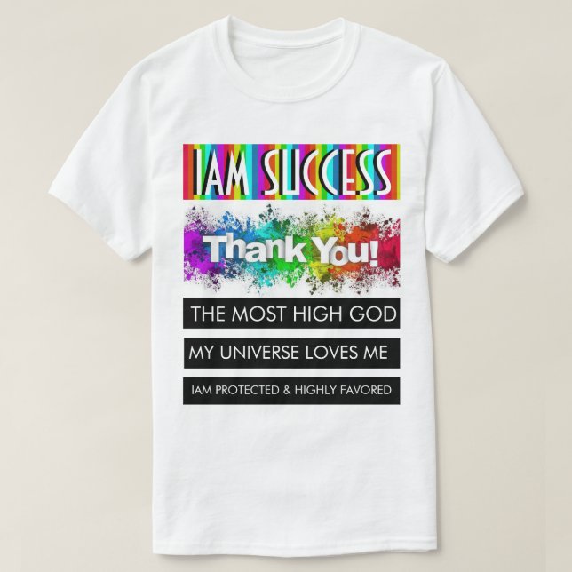 CAMISETA EL DIOS MÁS ALTO (Diseño del anverso)