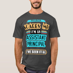 Camiseta El director asistente Nothing me asusta