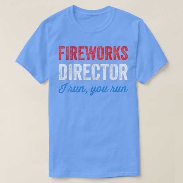 Camiseta El director de Fireworks te lo ejecuto (Diseño del anverso)