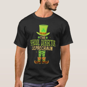 Camiseta El director de la escuela Leprechaun Matching St P