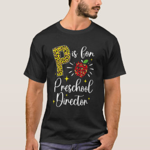 Camiseta El director de preescolar U2013 vuelve a ser emple