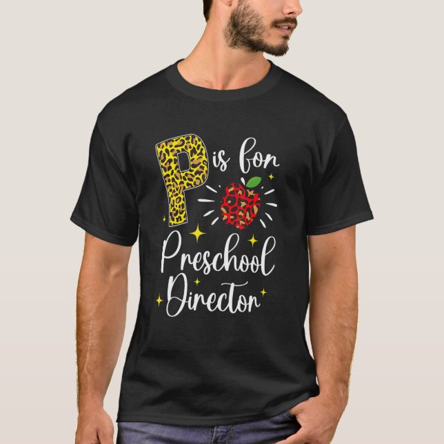 Camiseta El director de preescolar U2013 vuelve a ser emple (Anverso)