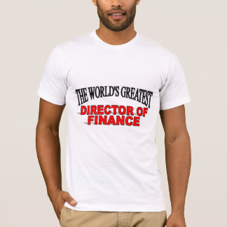 Camiseta El director más grande del mundo de las finanzas