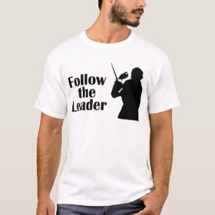 Camiseta El director musical sigue al líder