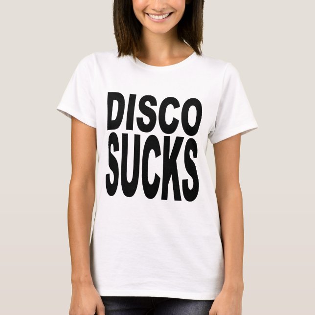 Camiseta El disco chupa (Anverso)