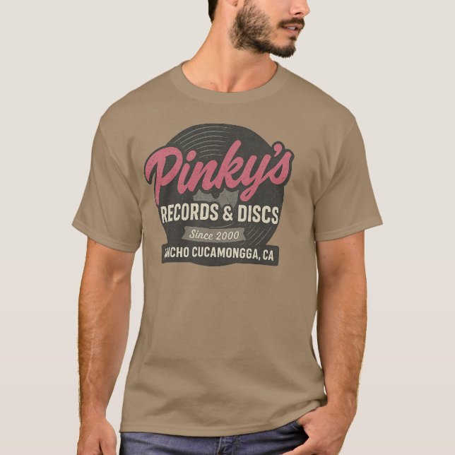 Camiseta El disco de Pinky (Anverso)