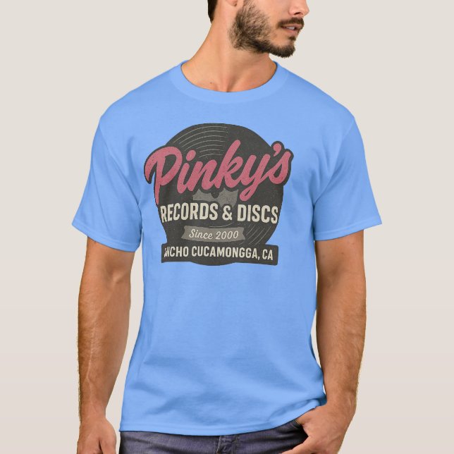 Camiseta El disco de Pinky (Anverso)