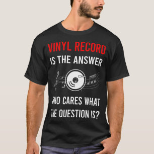 Camiseta El disco de vinilo Records
