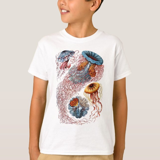 Camiseta El disco Medusae de Ernst Haeckel (Anverso)