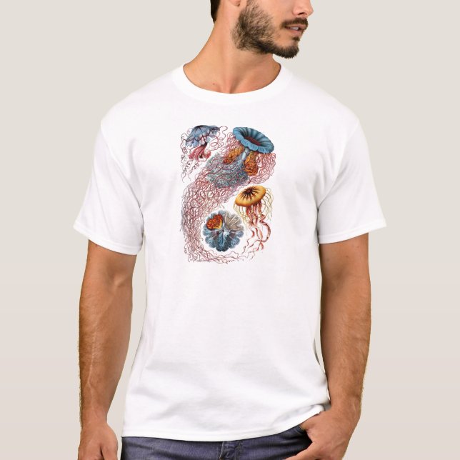 Camiseta El disco Medusae de Ernst Haeckel (Anverso)