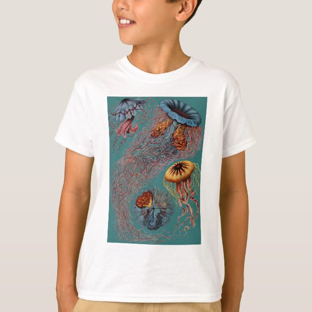 Camiseta El disco Medusae de Ernst Haeckel (Anverso)