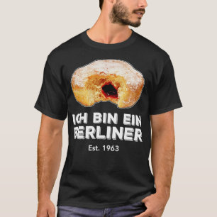 Camiseta El discurso de Ich Bin Ein Berliner Jelly Donut Fr