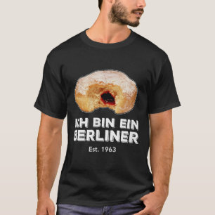 Camiseta El discurso de Ich Bin Ein Berliner Jelly Donut Fr
