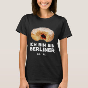 Camiseta El discurso de Ich Bin Ein Berliner Jelly Donut Fr