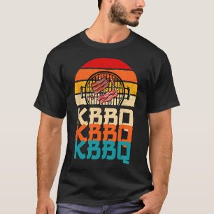 Camiseta El Diseño Bbq Coreano De Galbi Y Banchan Kbq