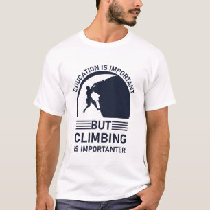 Camiseta El diseño de alpinistas montañeses para una escala