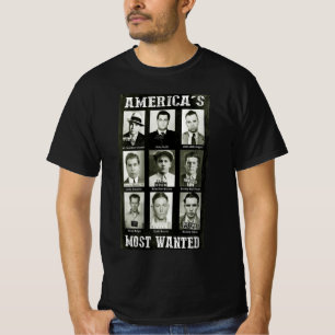 Camiseta El diseño de arte más buscado de Estados Unidos