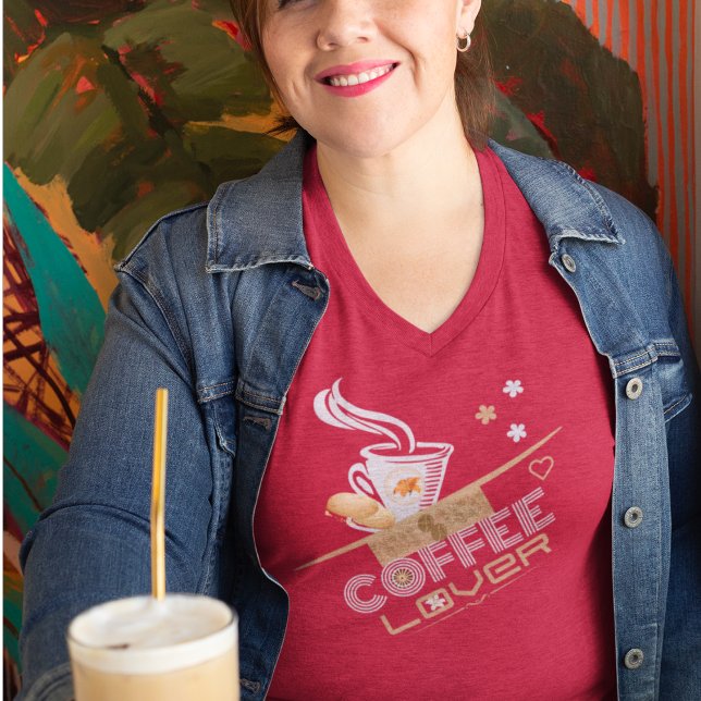 Camiseta El diseño de Coffee Lover (Subido por el creador)