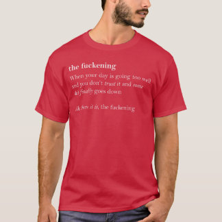 Camiseta El diseño de definición de meme divertidísimo amig