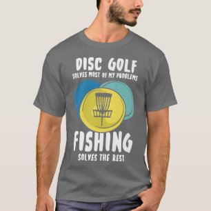 Camiseta El Diseño De Disco Golf Para Frisbee Player Resuel
