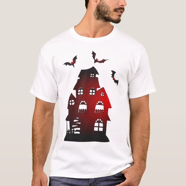 Camiseta el diseño de halloween (Anverso)