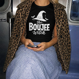 Camiseta El diseño de Halloween de la bruja Boujee