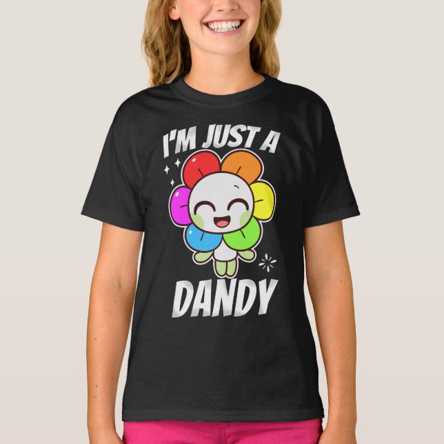 Camiseta El diseño de la cúpula mundial de Dandy | soy Just (Anverso)