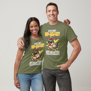 Camiseta El diseño de los Navidades de renos más famosos de