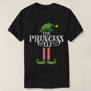 Camiseta El diseño de Navidad de la princesa elfa