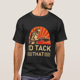 Camiseta El diseño de soldadura para los hombres Funny Weld